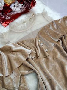 🌼Beige Elegant Ruffled Top🌼