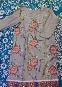 Elegant Embroidered Kurta Set