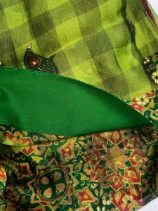 Elegant Green Traditional Saree