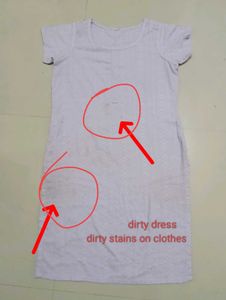 Dirty stains on Kurtas
