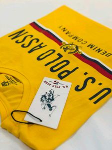 U.S. Polo Assn. Yellow Tee
