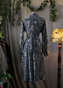Chic Animal Print Dress
