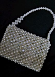 Beaded Pearl Handbag