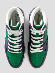 united colors of Benetton textured sneakers