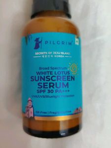 White Lotus Sunscreen Serum