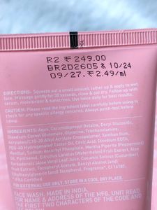 Pack Of 4 Dot And Key Watermelon Face Wash