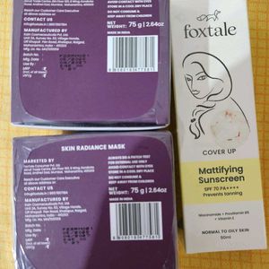 Foxtale Skincare Combo