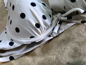 Polka Dot Bikini Top 32C