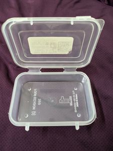 12 Plastic Transparent Small Containers