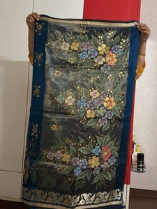 FabIndia Beautiful Flower Saree