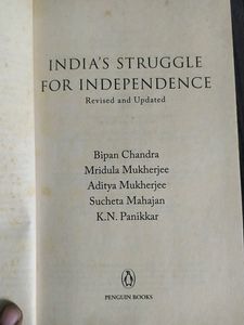 India's Struggle For Independence Revised And Updated - UPSC Books