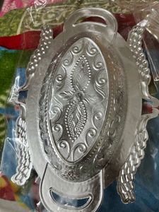 Silver Plated Pooja Thali Set