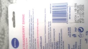 Nivea Lip Balm