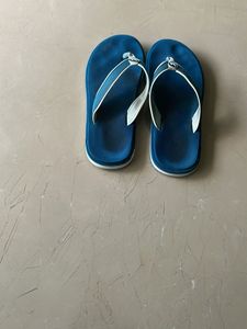 Blue Flip Flops