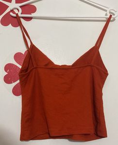 Zara Orange Camisole Top