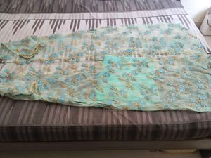 Gown With Shrug.