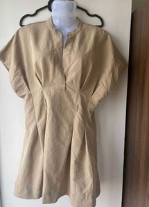 Elegant Beige Dress