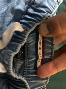 Elastic Denims For Girls 8-9 Years
