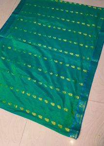 Beautiful Full Shining Pure Silk Saree