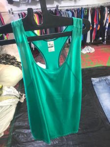 Green Active Tank Top