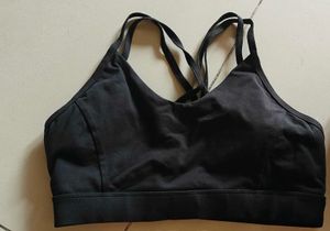 Black Sports Bra