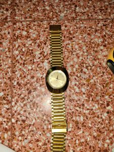 Vintage Gold-Tone Wristwatch