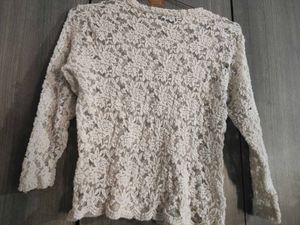 Elegant Lace Long Sleeve Top