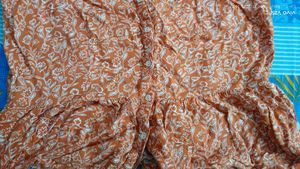 Floral Print Peplum Top