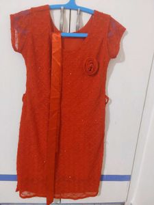 Sequin Red Dress