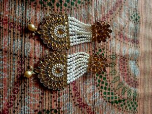 Combo Of Long Earrings And Pasha/Maangtika 💖🤌🏻