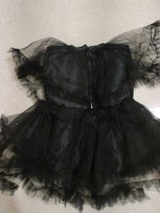 kids girls Dress Cute Black