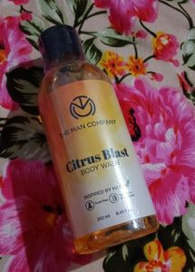 The Man Co. Citrus Blast Body Wash (250ml) 🍊🧡