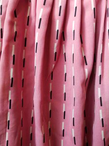 Stylish Pink Patterned Top