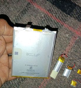3.7v Battery Pack Of 5pc