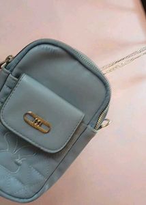 Cute Blue Crossbody Bag