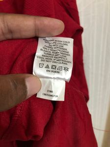 Sport-Tek Red Long Sleeve T Shirt