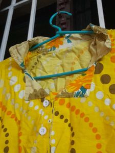 Yellow Casual Dress