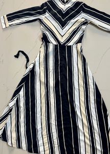 Striped Midi Dress