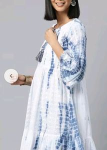 PRICE DROPPED😊FLARED KURTA WITH TIE UP