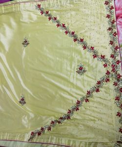 Chiffon Heavy Work Saree