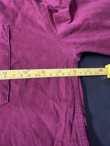 Rarely Used Maroon Casual Shirt
