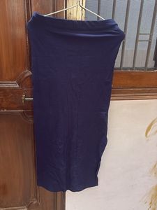 saree shaper navy blue