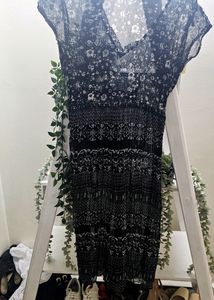 Beautiful Black Sheer Dress