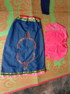 Blue Lehenga Choli Set