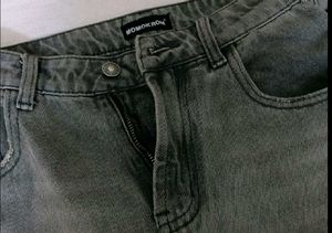 Charcoal Baggy Jeans