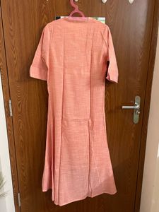 Soch Peach High-Low Kurta – Size M