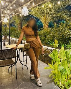 Cute Brown Co-ord Set