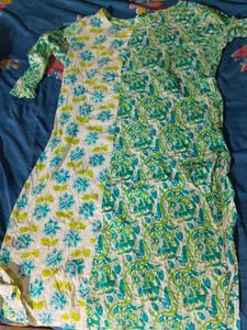 Floral Print Kurta
