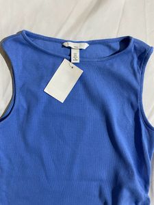 H&amp;M Blue Top In Size Small