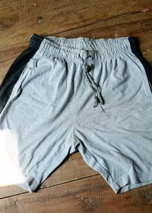 Grey Casual Shorts